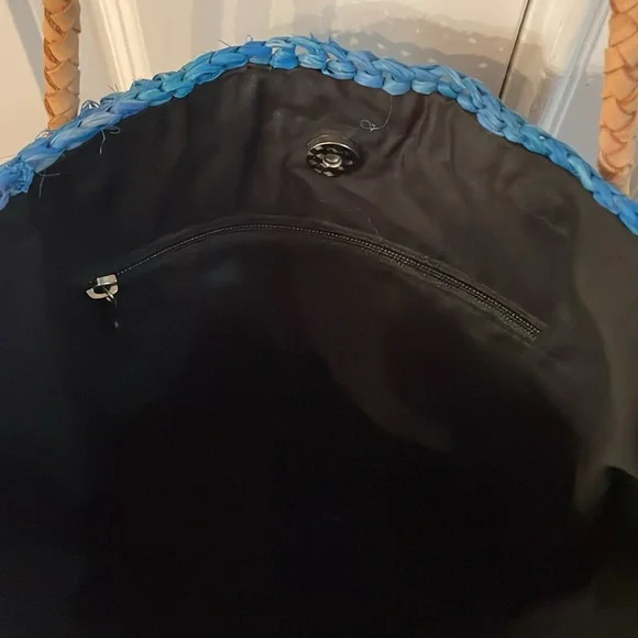 Gorgeous PP Straw Bag, new without tags - Picture 4 of 5